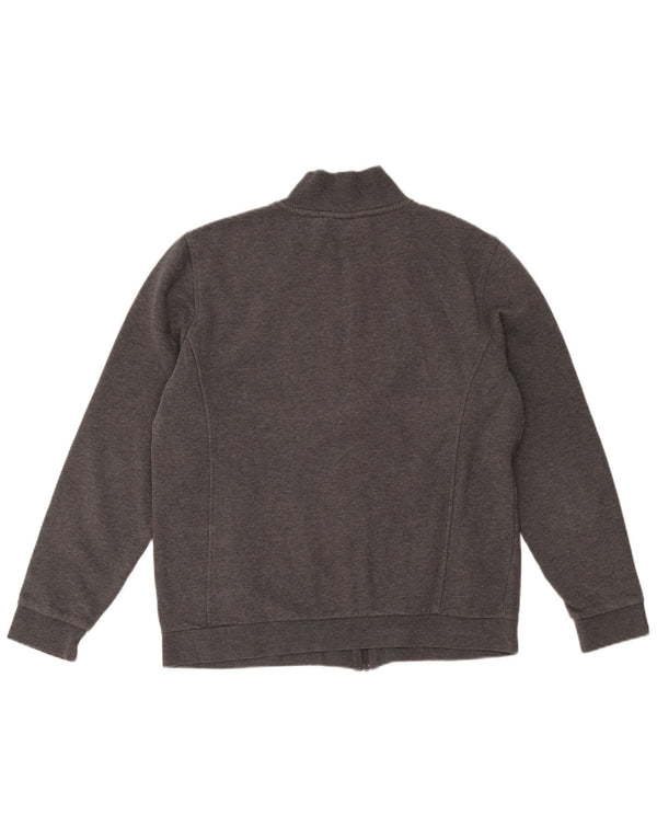Мужской спортивный костюм Lacoste, верхняя куртка, размер 6 XL, серый хлопок