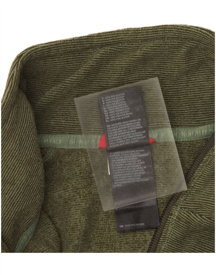 Женская флисовая куртка The North Face UK 18 XL, полиэстер цвета хаки