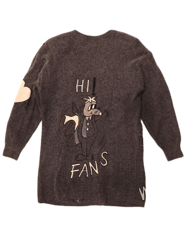 INCOGNITO Женский удлиненный кардиган с рисунком IT 38/38 XS Серый