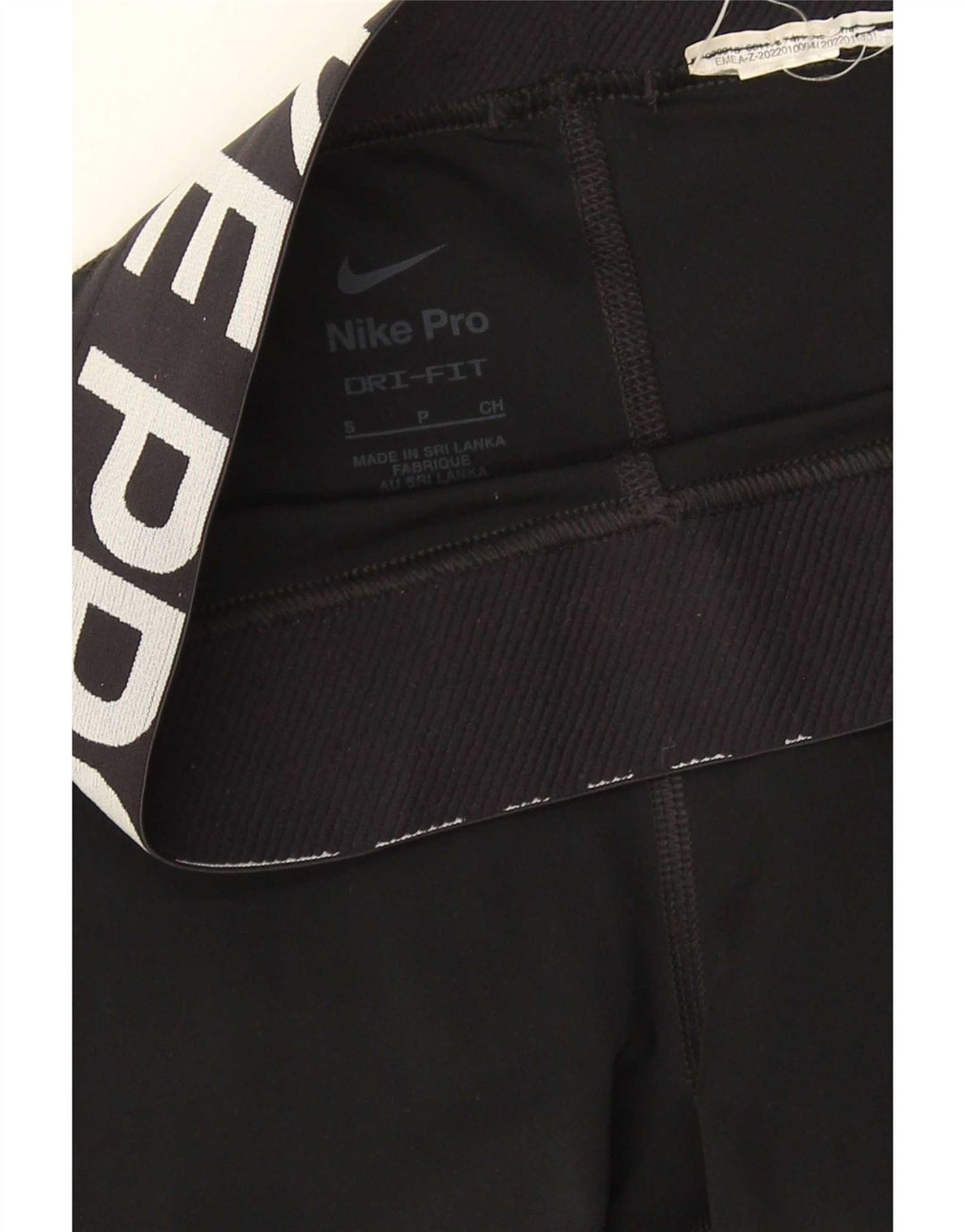 Женские леггинсы с рисунком Nike Dri Fit UK 8, маленькие черные