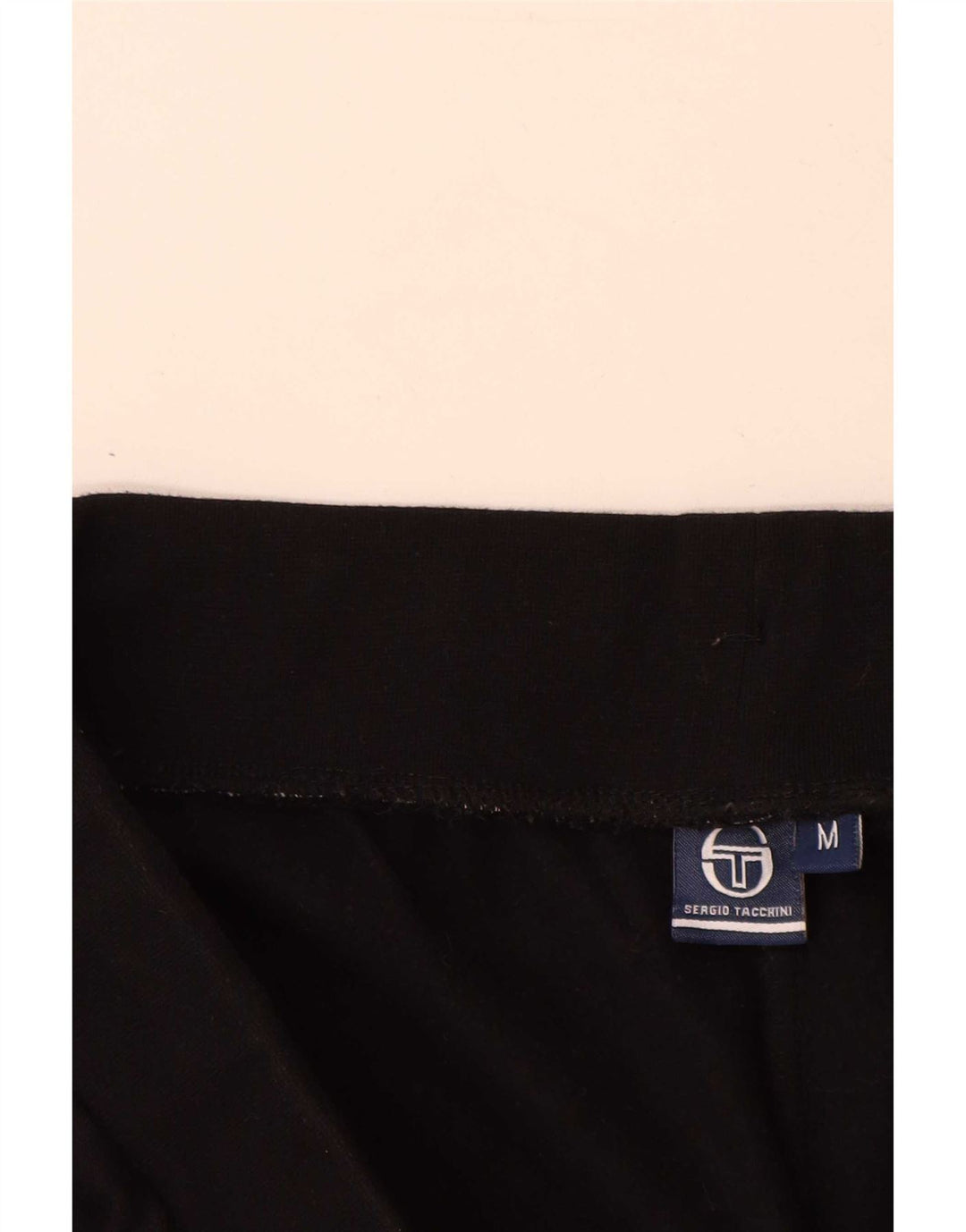 Мужские спортивные брюки Sergio Tacchini, джоггеры, средний черный, хлопок