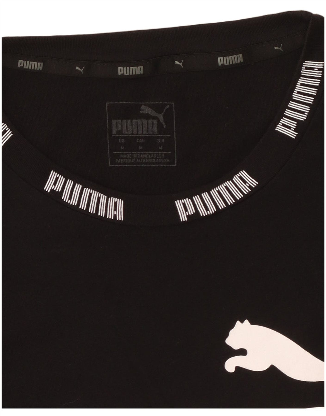 Женская футболка с рисунком PUMA Top UK 14 Medium Black