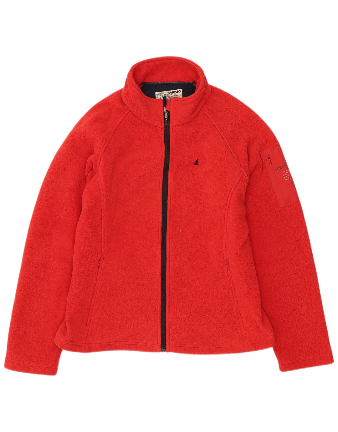 Женская флисовая куртка Musto UK 16, большой красный полиэстер
