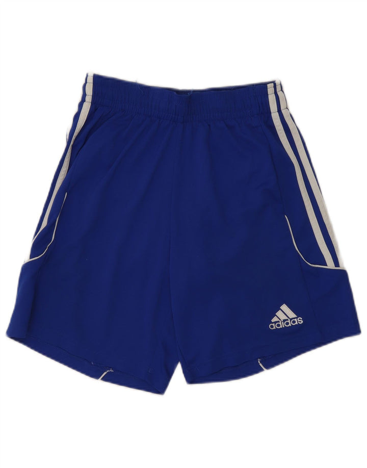 Мужские спортивные шорты Adidas Climalite, маленький синий полиэстер