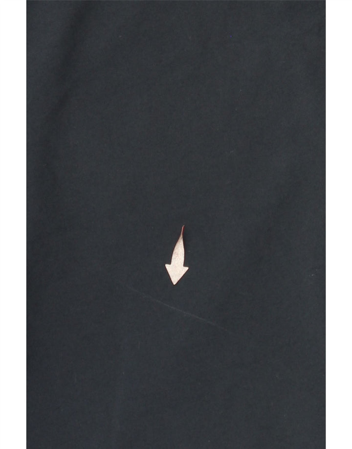 Мужские спортивные шорты NIKE среднего размера, темно-синие