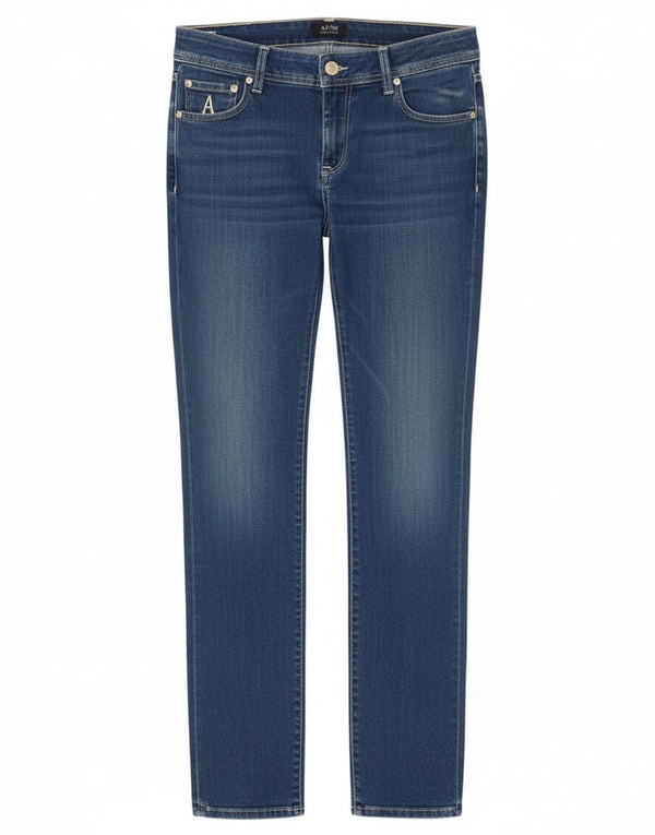 Женские узкие джинсы Armani W29 L32 Синие, хлопок