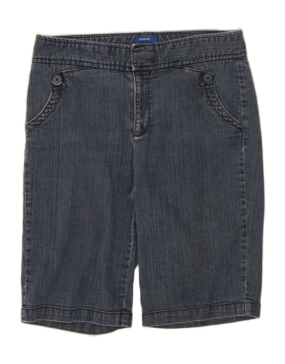 DOCKERS Womens Denim Shorts US 8 Medium W30 Blue Cotton Vintage Dockers and Second-Hand Dockers from Messina Hembry 