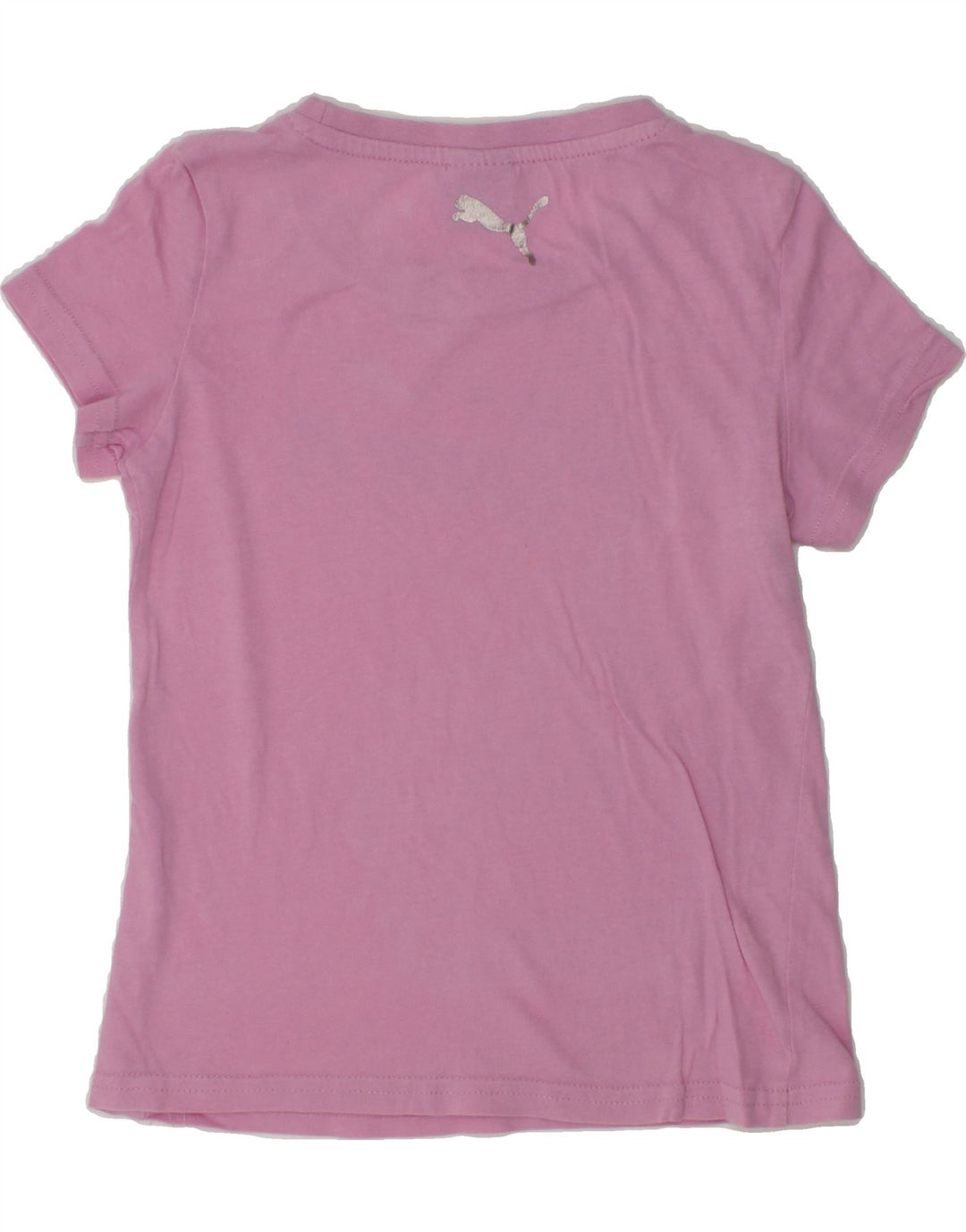 PUMA Girls Graphic T-Shirt Top 3-4 Years Pink | Vintage Puma | Thrift | Second-Hand Puma | Used Clothing | Messina Hembry 