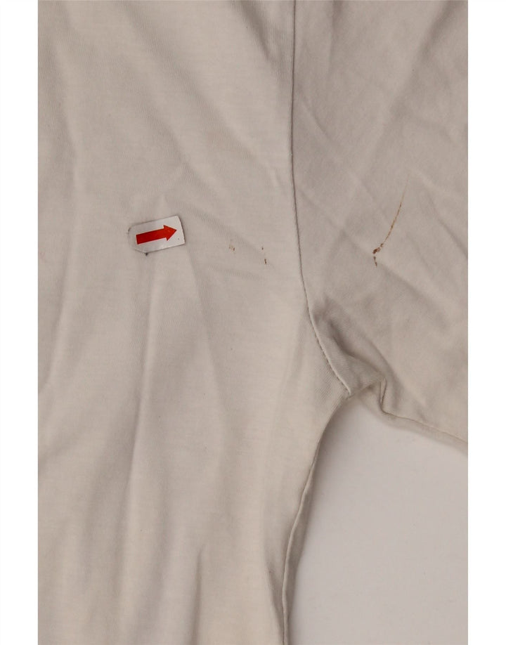 Мужская футболка с рисунком LEVI'S, большой хлопковый топ белого цвета