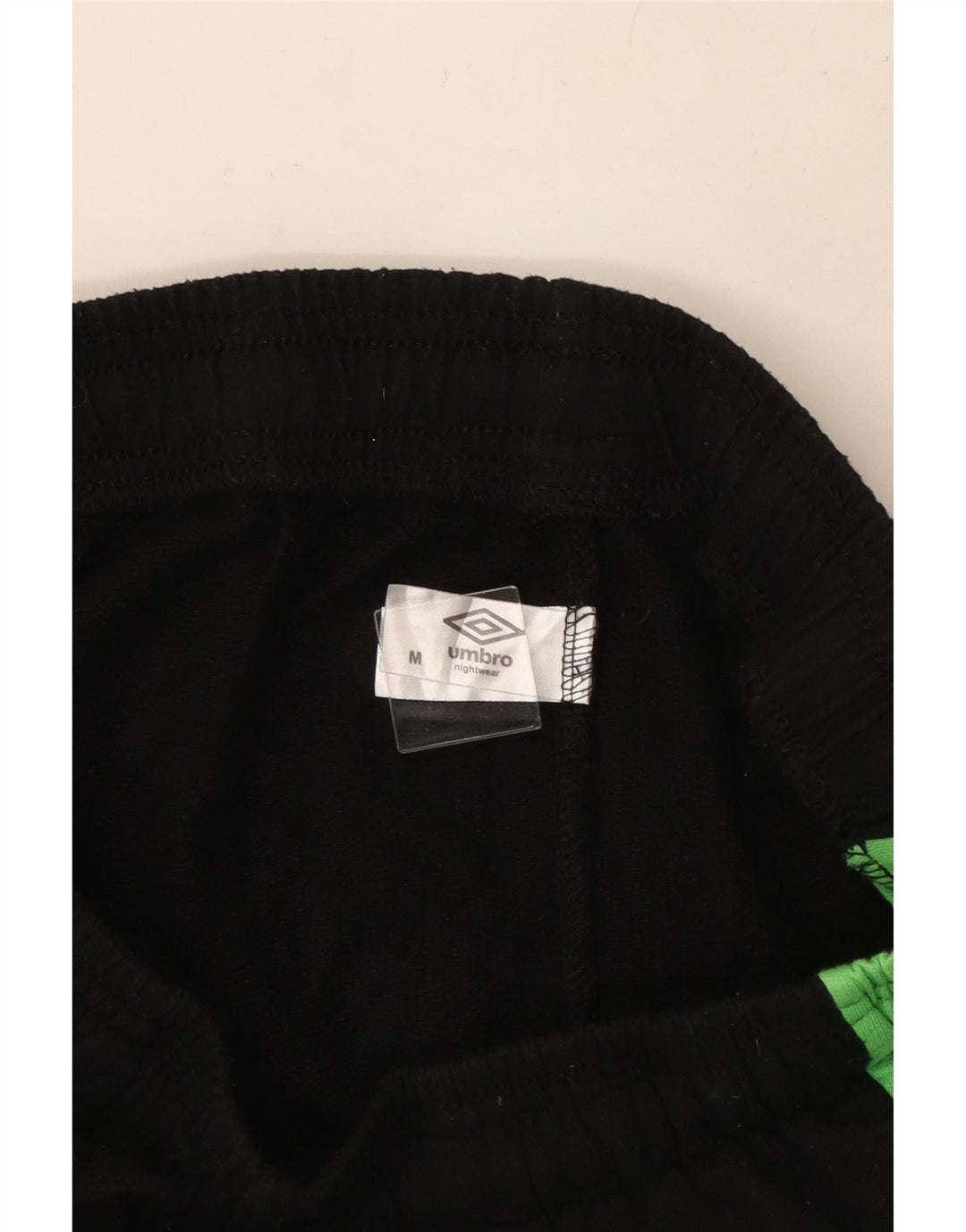 UMBRO Женский спортивный костюм Брюки Джоггеры UK 12 Средний черный с цветными блоками