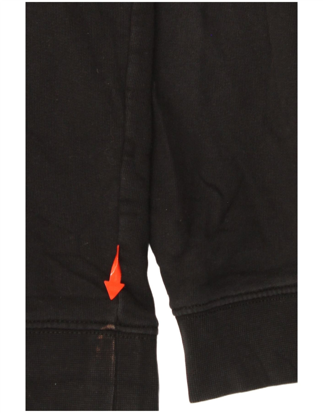 Женский свитшот с рисунком VANS Off The Wall, британский размер 18 XL, черный хлопок