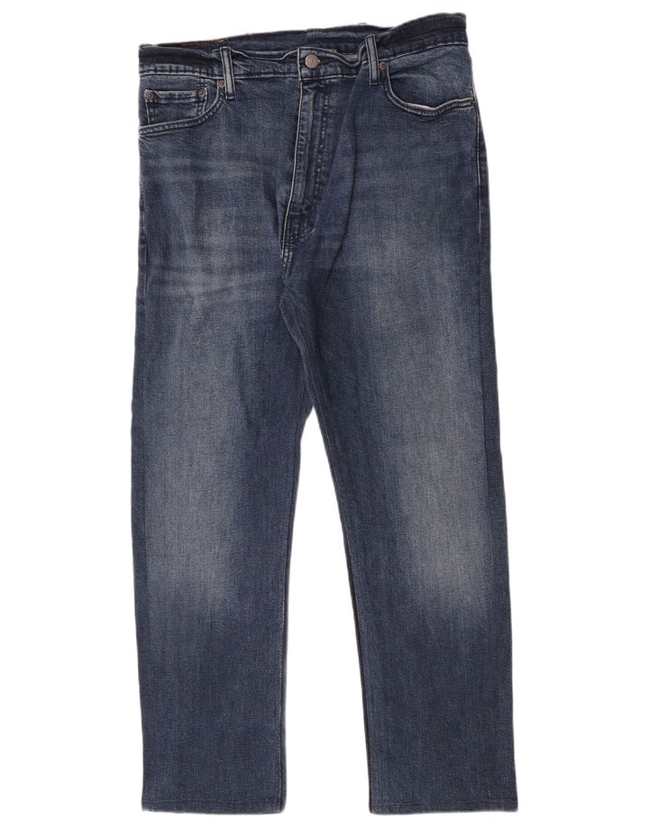 Мужские узкие прямые джинсы Levi's 513 W40 L27, синий хлопок