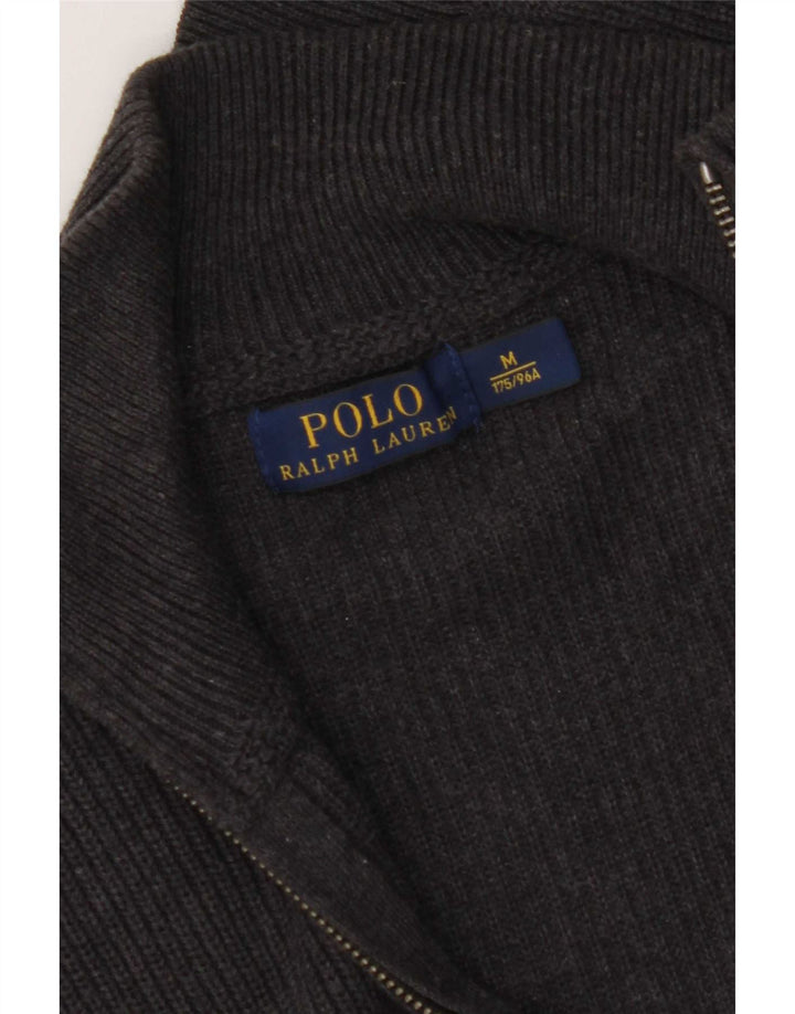 Мужской кардиган Polo Ralph Lauren среднего серого цвета