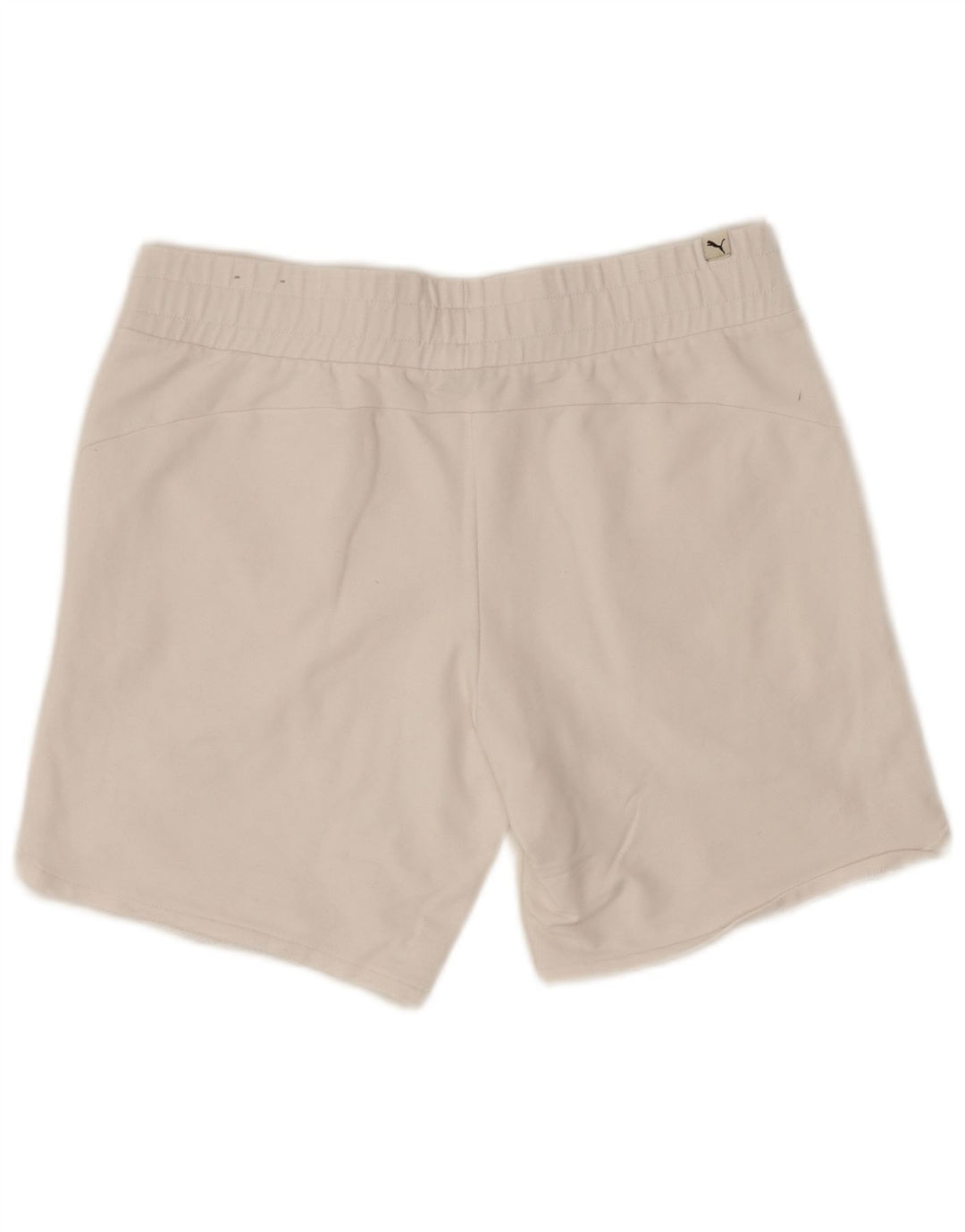 Женские спортивные шорты PUMA с графическим рисунком UK 14, большие белые хлопковые