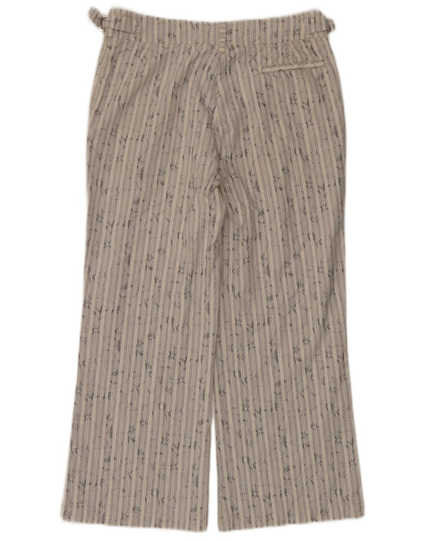 Капри женские Conte of Florence IT 42 Medium W28 L24 Серые в полоску