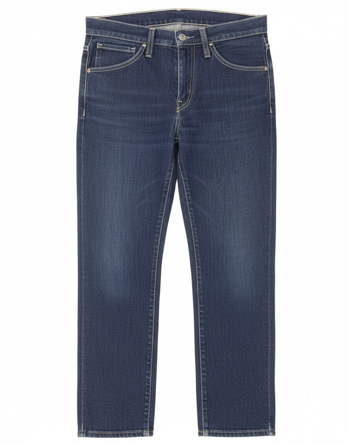 Женские прямые джинсы Levi's W29 L28 темно-синие, хлопок