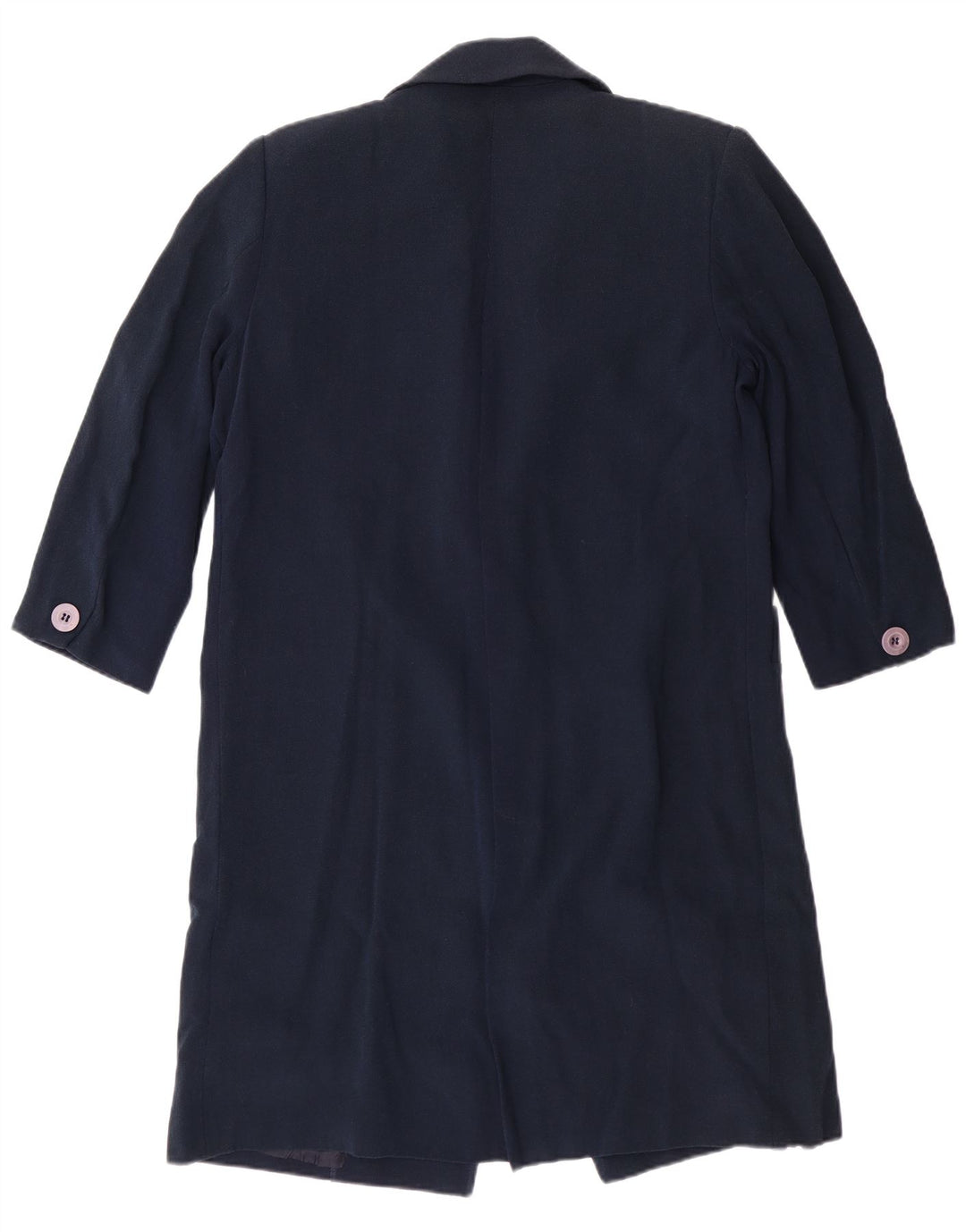 LUISA SPAGNOLI Женский пиджак на 3 пуговицах UK 14 Средний Темно-Синий