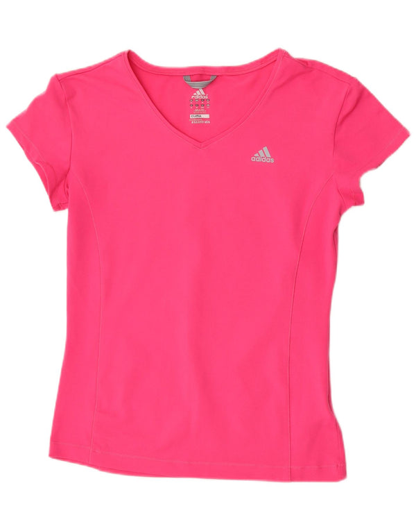 Женская футболка Adidas Clima 365 Top UK 18 XL Розовый полиэстер