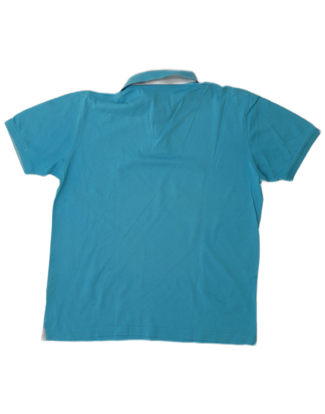 Мужская рубашка-поло стандартного кроя HARMONT & BLAINE, большая синяя хлопковая ткань