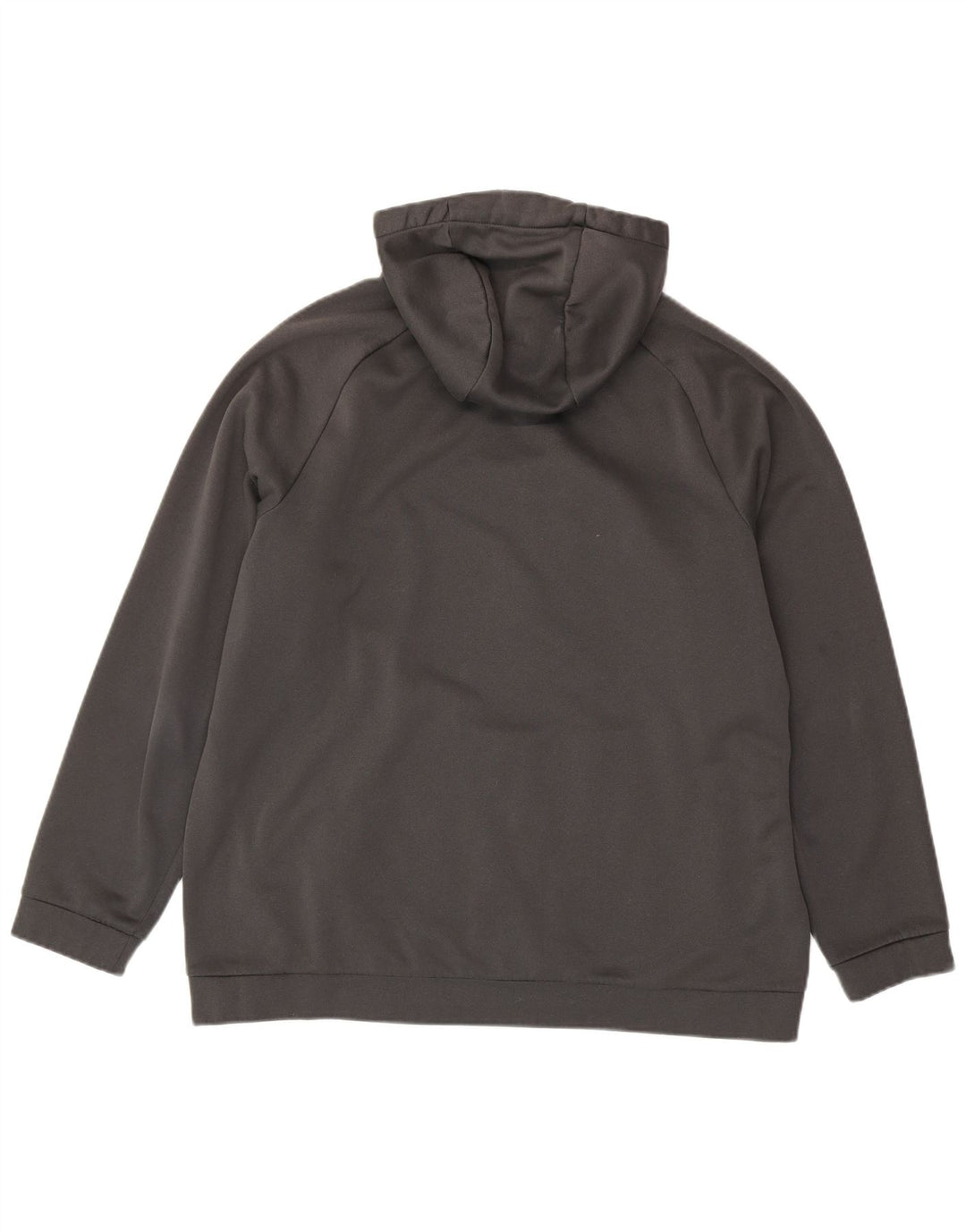 Мужской джемпер с капюшоном NIKE Dri Fit с графическим рисунком XL, серый полиэстер