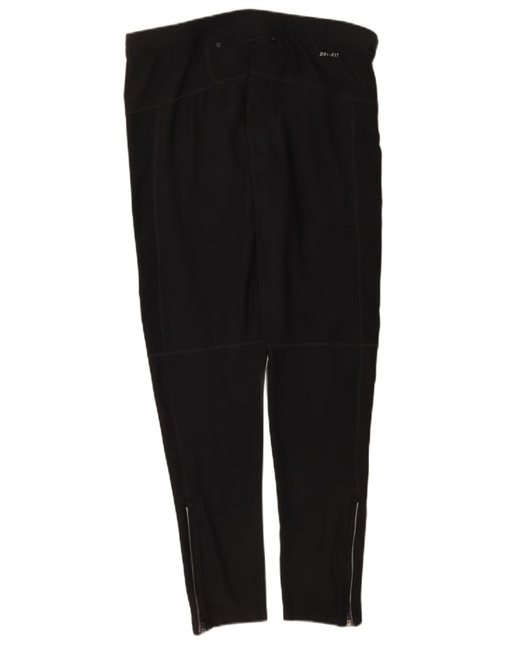 Женские леггинсы Nike Dri Fit UK 20 2XL, черный полиэстер