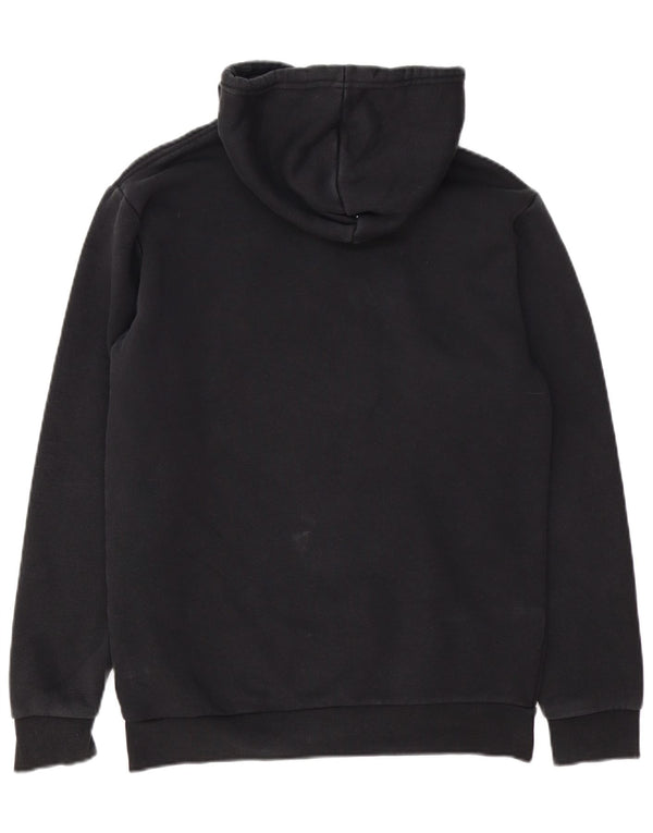 Мужской джемпер с капюшоном Adidas, маленький черный, хлопок