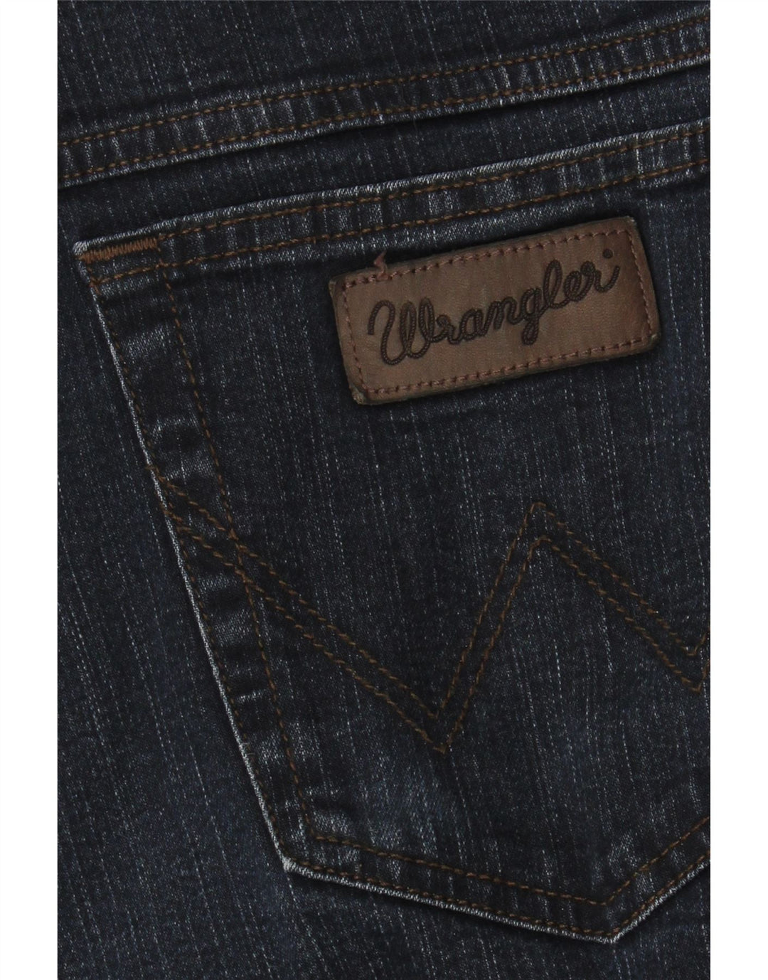 Мужские прямые джинсы Wrangler W38 L31 темно-синие