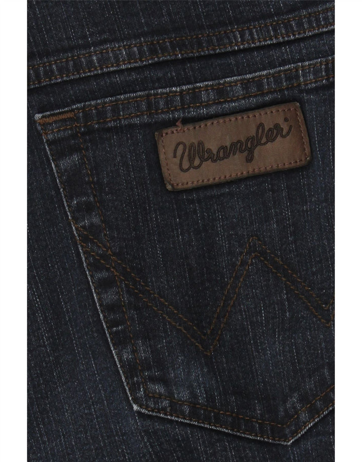 Мужские прямые джинсы Wrangler W38 L31 темно-синие