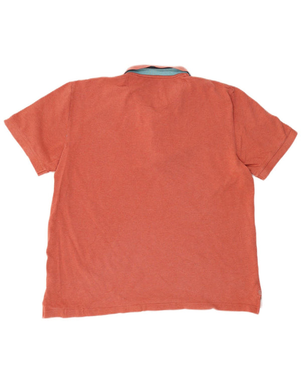 Мужская рубашка-поло WHITE STUFF XL темно-бордовая, хлопок