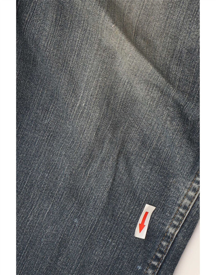 Мужские прямые джинсы Wrangler Texas Stretch W33 L30, синий хлопок