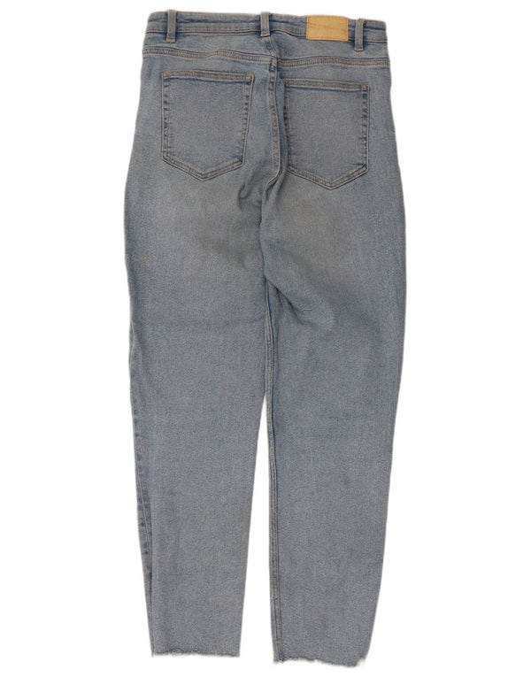 Женские потертые джинсы скинни Zara EU 40 Medium W30 L27, синий хлопок