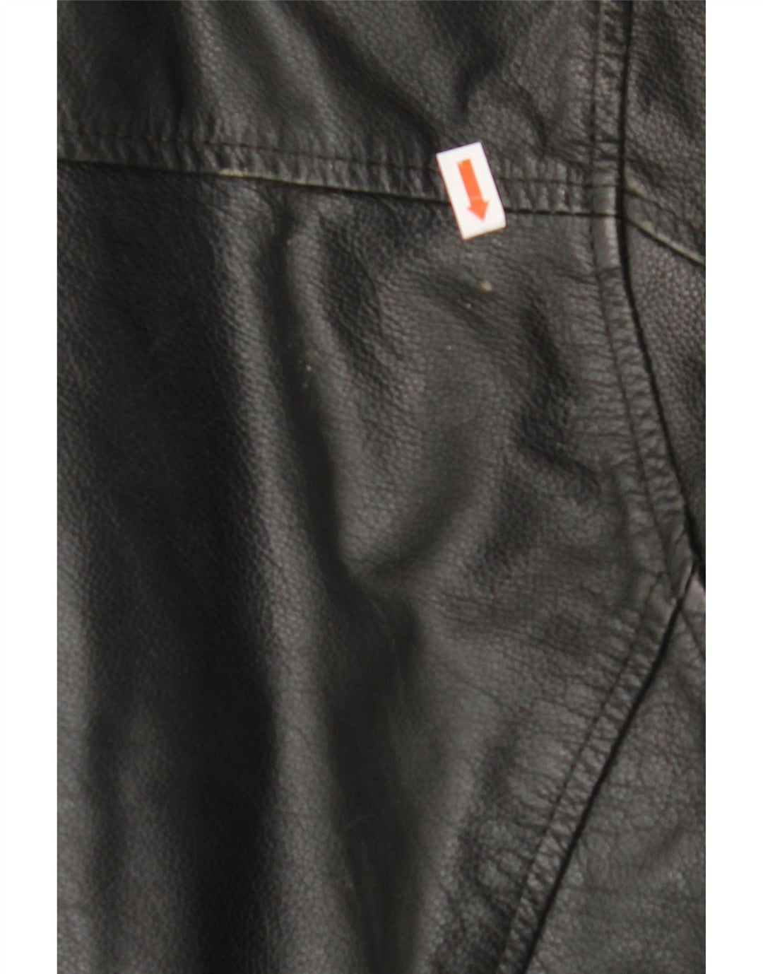 Мужская кожаная куртка BEN SHERMAN UK 40, большая черная кожа