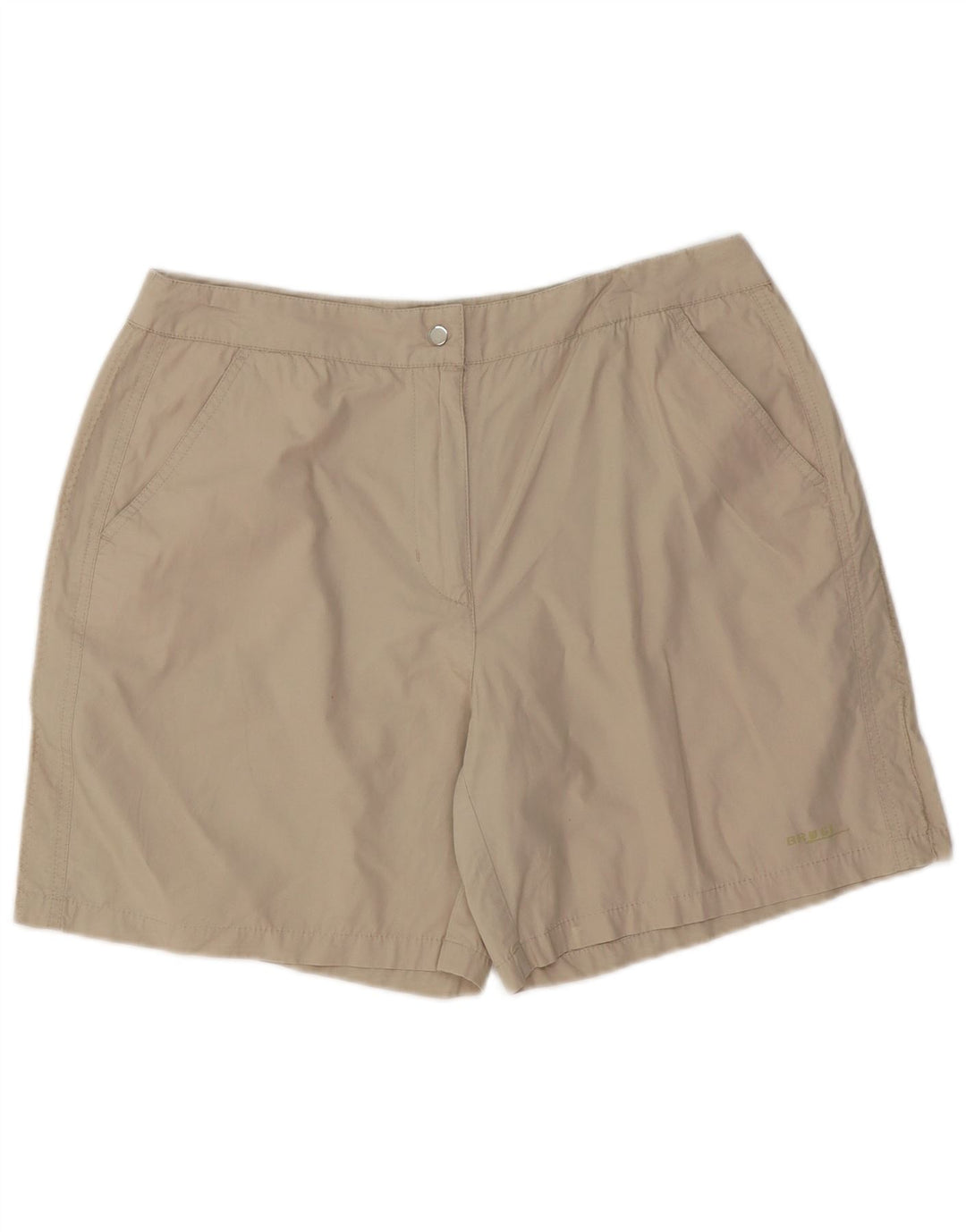 BRUGI Womens Chino Shorts W34 Large Beige Cotton