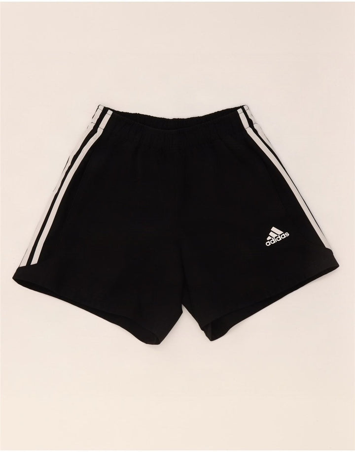 Мужские спортивные шорты Adidas Climalite, маленькие черные из полиэстера