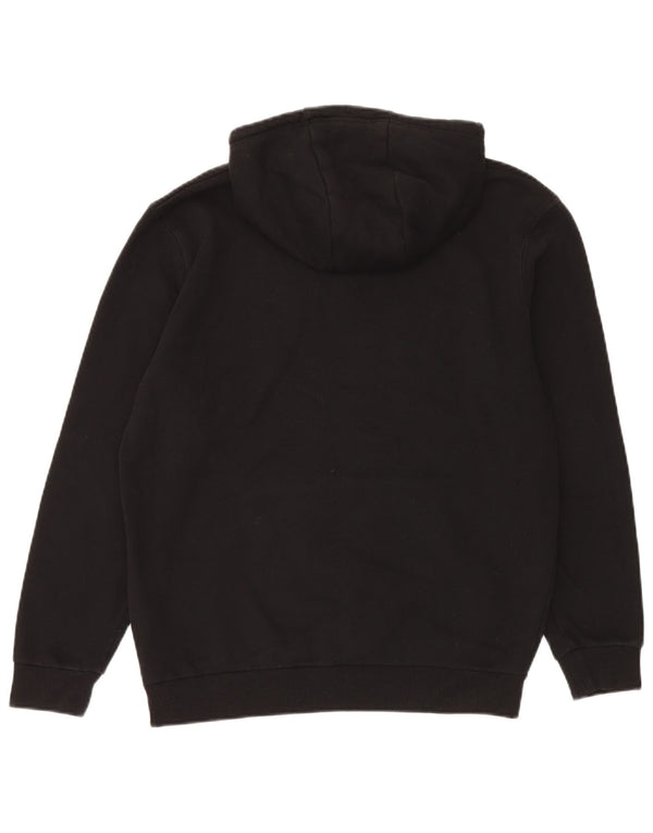 Женский джемпер с капюшоном Ellesse UK 14, большой черный, хлопковый, спортивный