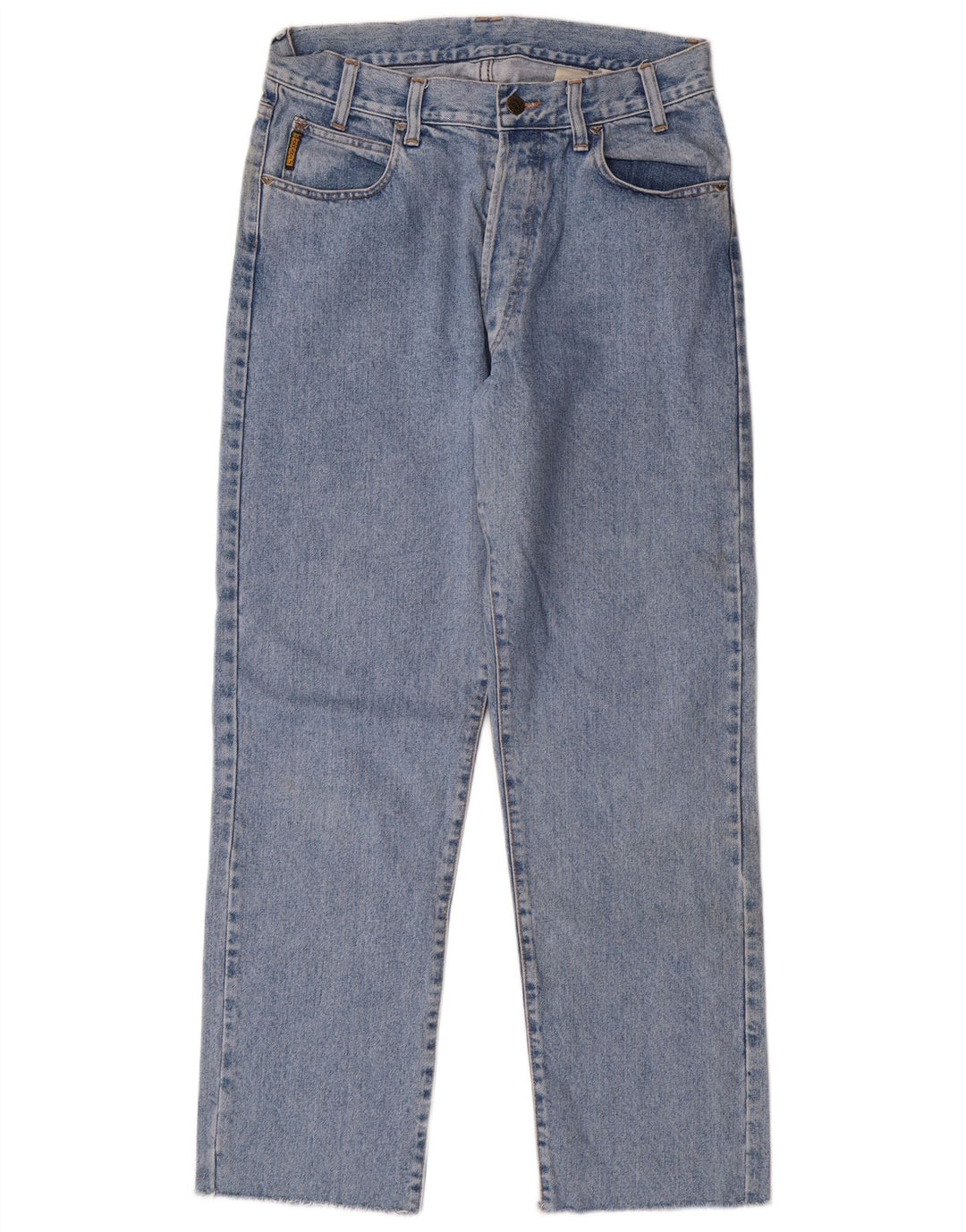 Мужские прямые джинсы Armani с высокой талией W32 L29, синие, хлопок