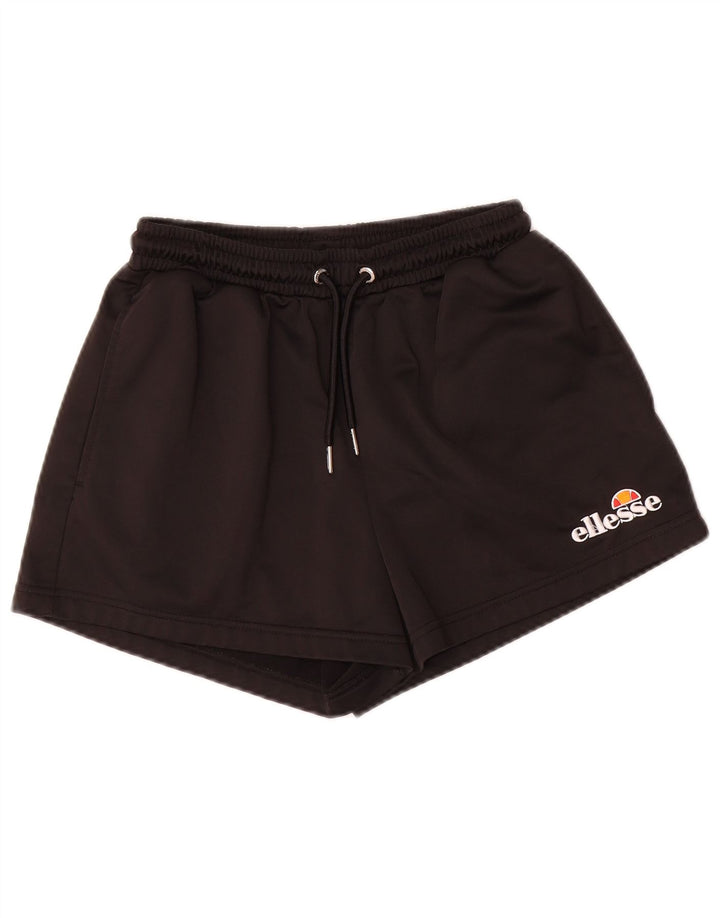 Женские спортивные шорты Ellesse UK 10, маленькие черные из полиэстера
