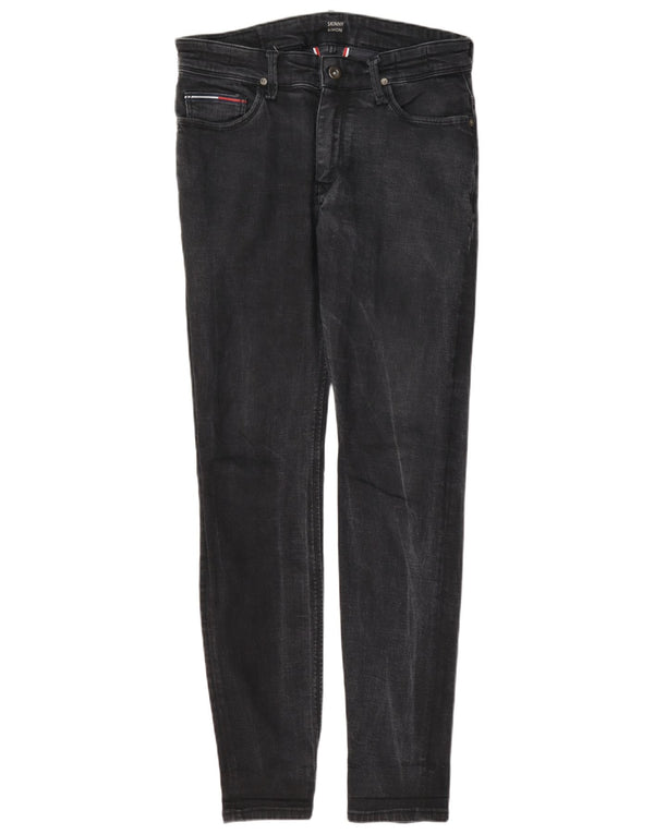 Женские джинсы скинни Tommy Hilfiger Simon W30 L32 Серые хлопковые