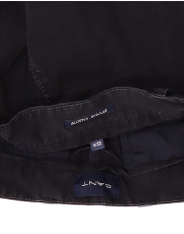 Мужские шорты чинос Gant стандартного кроя W32, средние, темно-синие, хлопковые