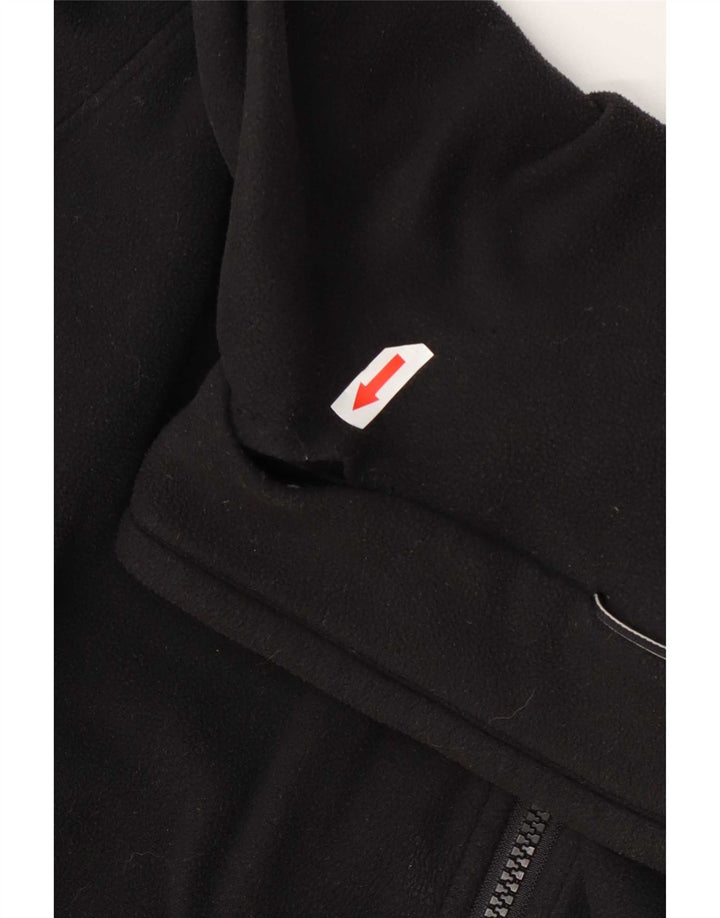 Мужская флисовая куртка с подкладкой The North Face UK 40, большая, черная, полиэстер