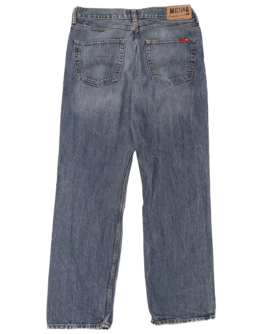 Мужские джинсы Bootcut Mustang W34 L34, синие, хлопок