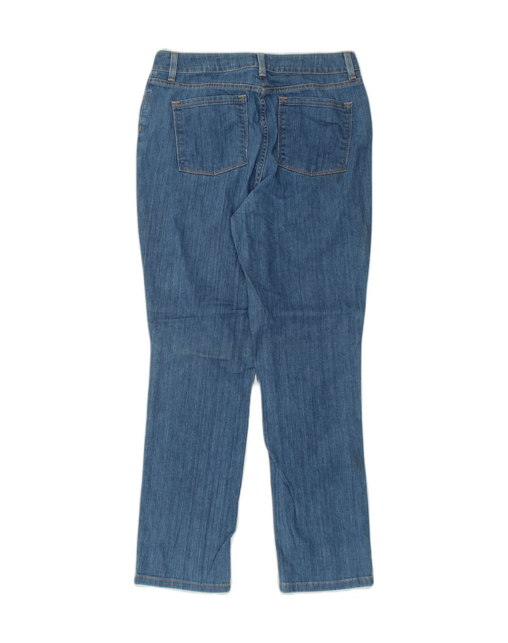 L.L.BEAN Womens Classic Fit Straight Jeans US 12 Large W32 L30 Blue Cotton | Vintage L.L.Bean | Thrift | Second-Hand L.L.Bean | Used Clothing | Messina Hembry 
