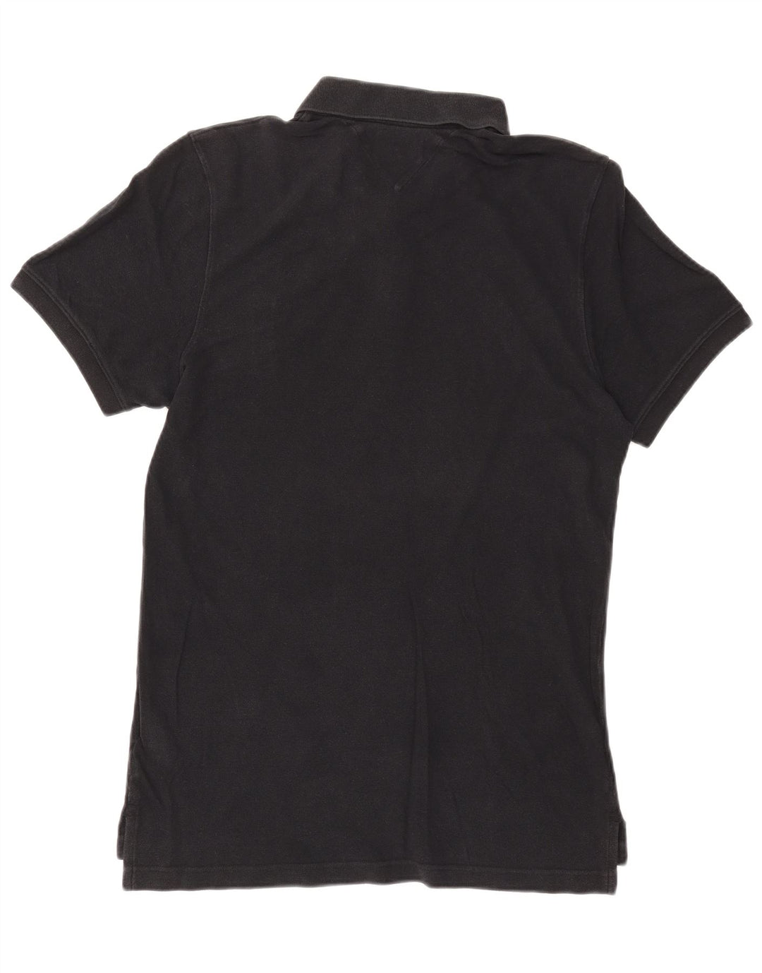 Мужская рубашка-поло TOMMY HILFIGER, большая черная, хлопок