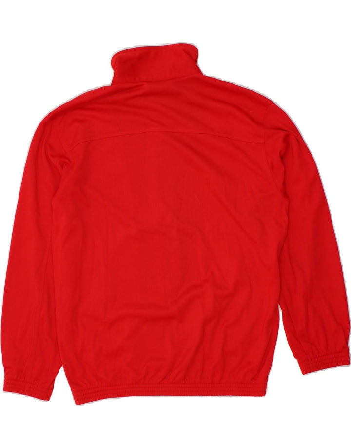 CHAMPION Boys Tracksuit Top Jacket 13-14 Years Red Polyester Vintage Champion and Second-Hand Champion from Messina Hembry 