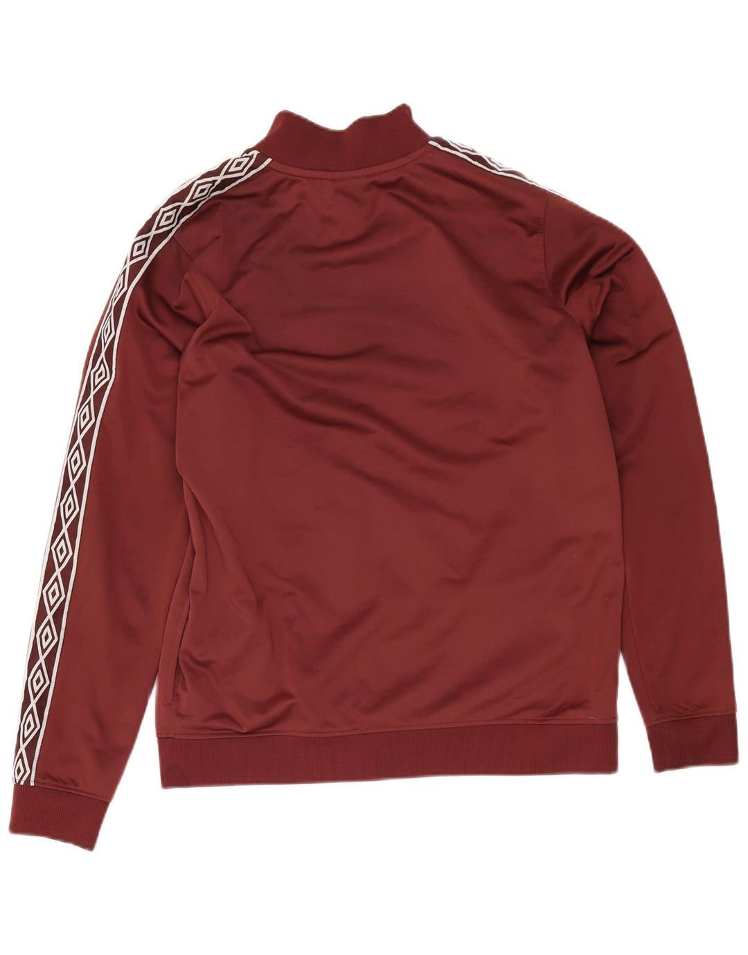 Женский спортивный костюм с рисунком Umbro, верхняя куртка UK 16, большой бордовый полиэстер