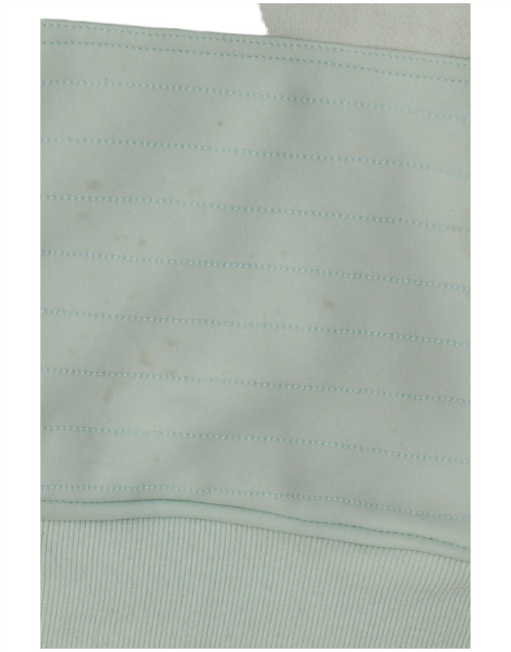 Женский джемпер с капюшоном VOLCOM на молнии, Великобритания 12, средний зеленый хлопок