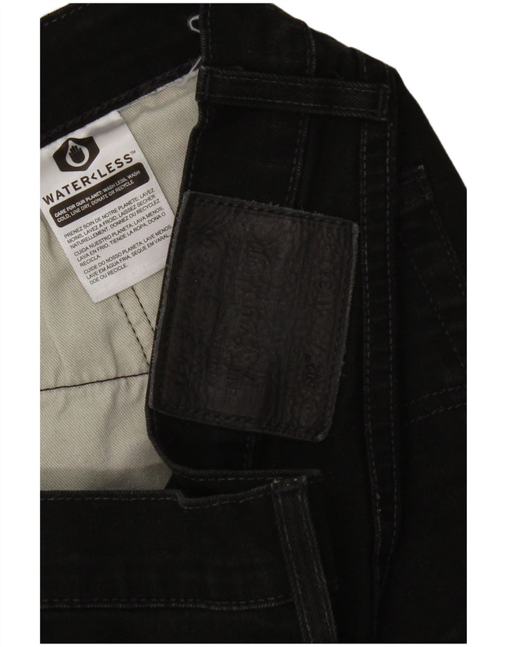Мужские зауженные джинсы Levi's 502 W34 L32 черные