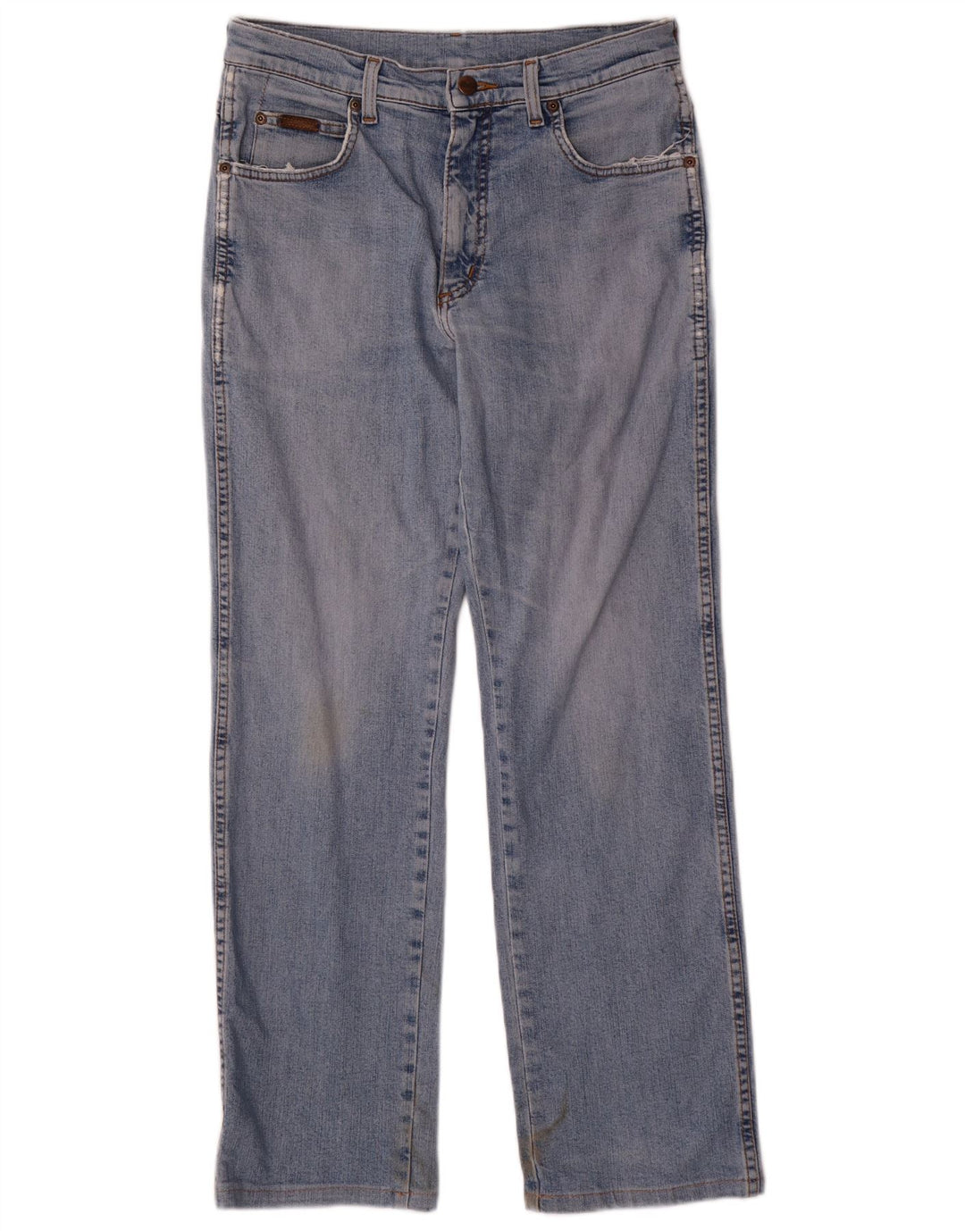 Мужские прямые джинсы Wrangler Texas Stretch W31 L30, синий хлопок