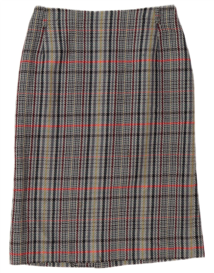 Комплект из 2 женских юбок VINTAGE IT 42 Medium W30 Серая клетка