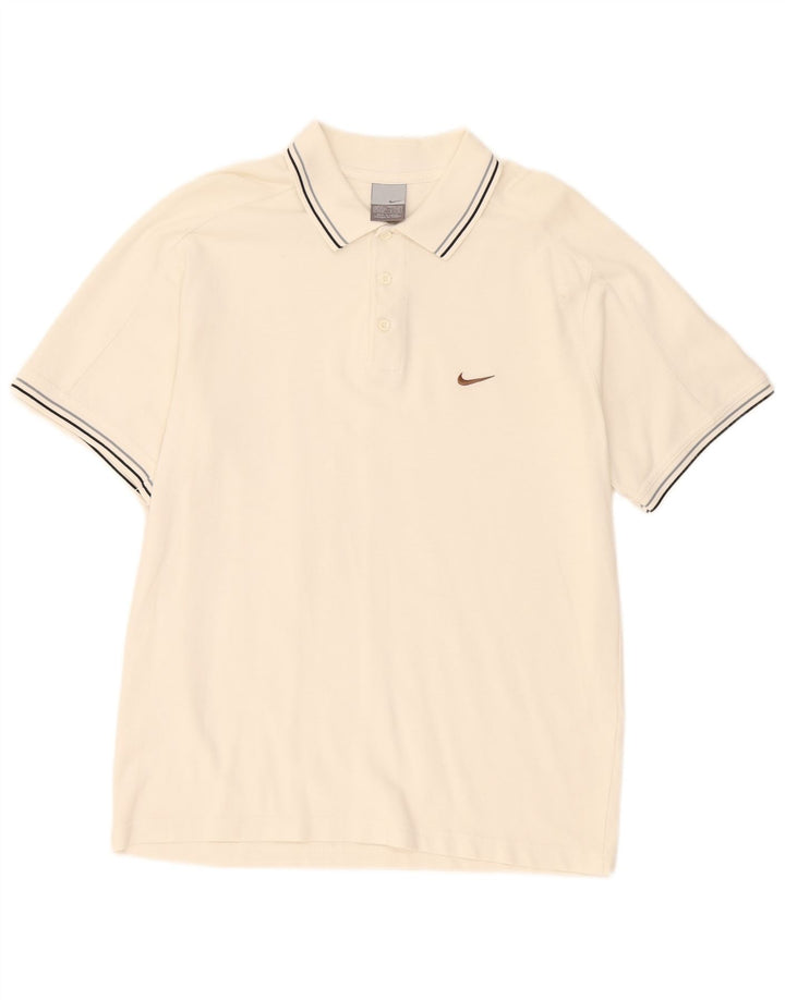 Мужская рубашка-поло Nike UK 39/41, средний белый